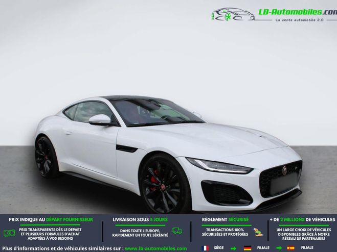 Jaguar F Type V8 5L  575 ch BVA AWD Blanc de 2020