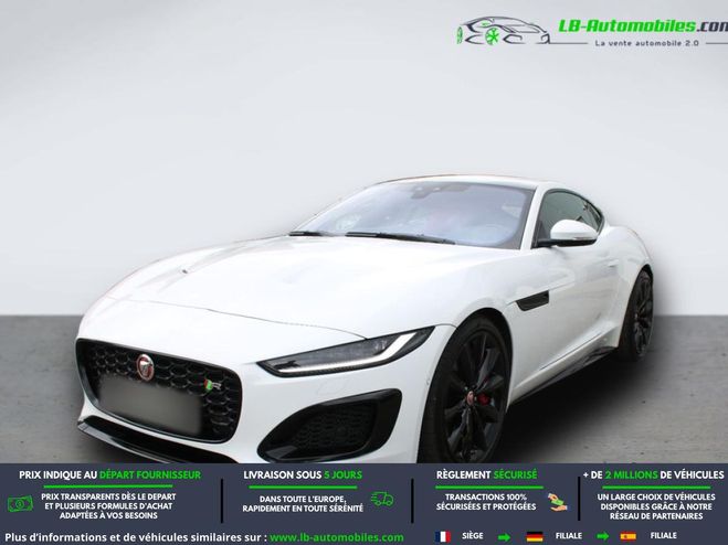 Jaguar F Type V8 5L  575 ch BVA AWD Blanc de 2020