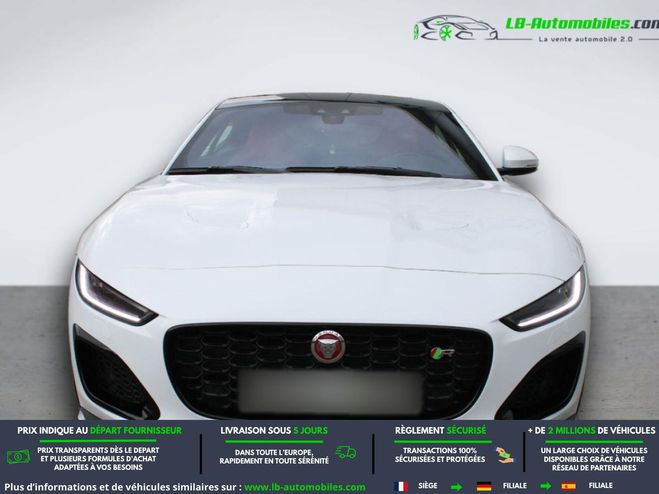 Jaguar F Type V8 5L  575 ch BVA AWD Blanc de 2020