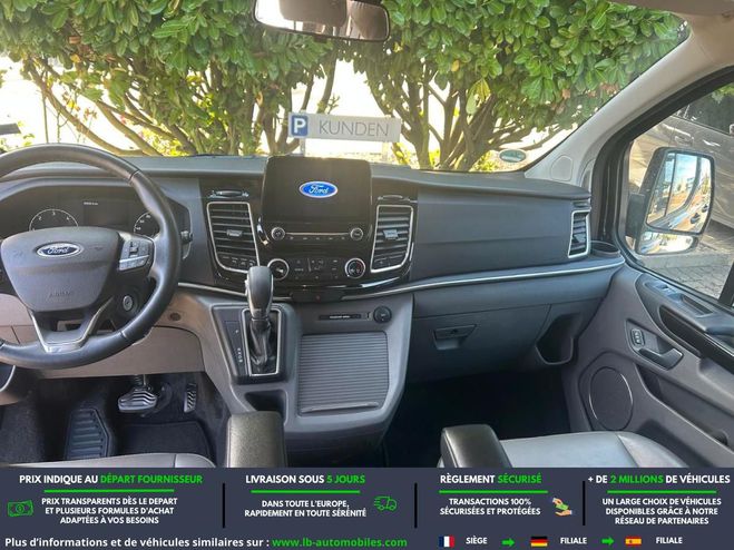 Ford Tourneo Custom 320 L1H1 2.0 EcoBlue 185 BVA Noir M�tallique de 2021