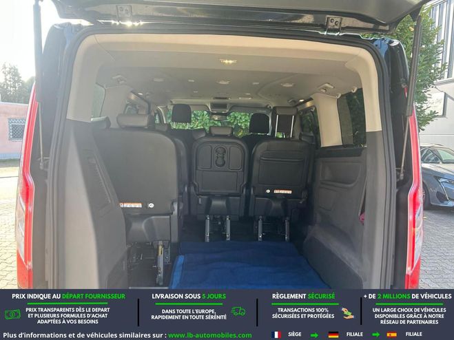 Ford Tourneo Custom 320 L1H1 2.0 EcoBlue 185 BVA Noir M�tallique de 2021