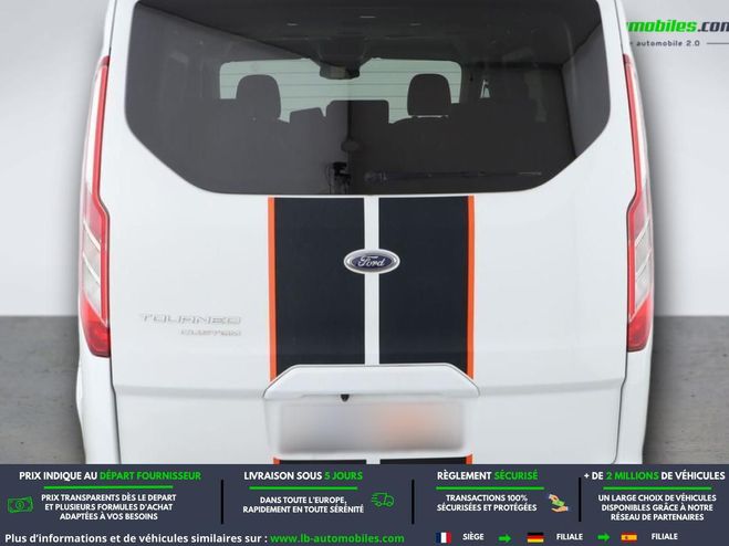 Ford Tourneo Custom 320 L1H1 2.0 EcoBlue 185 BVA Blanc de 2021