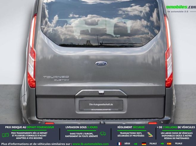 Ford Tourneo Custom 320 L1H1 2.0 EcoBlue 185 BVA Gris M�tallique de 2020