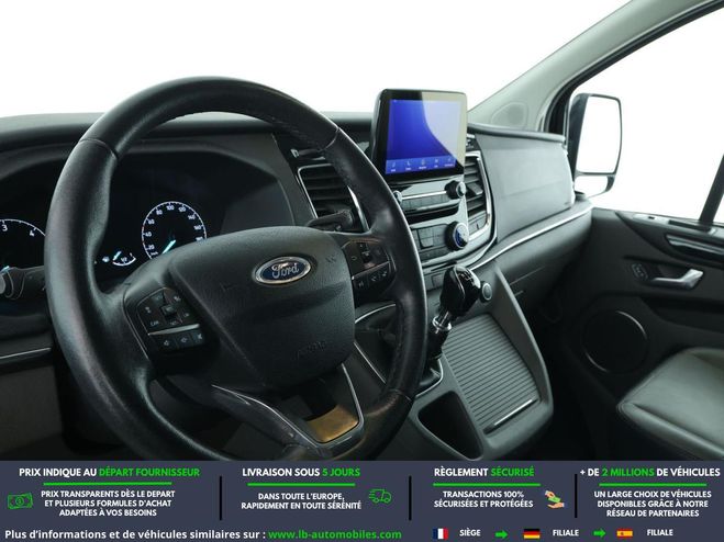 Ford Tourneo Custom 320 L1H1 2.0 EcoBlue 185 BMV Noir M�tallique de 2021