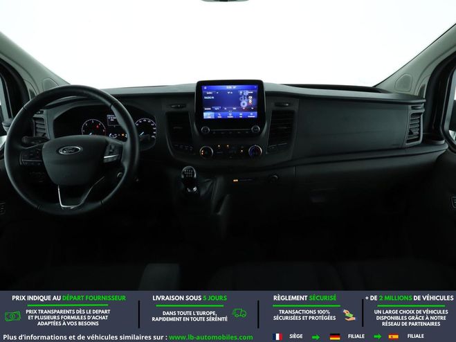 Ford Tourneo Custom 320 L1H1 2.0 EcoBlue 185 BMV Noir de 2021