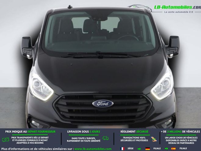 Ford Tourneo Custom 320 L1H1 2.0 EcoBlue 185 BMV Noir de 2021