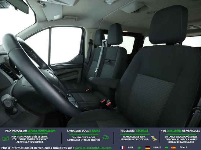 Ford Tourneo Custom 320 L1H1 2.0 EcoBlue 185 BMV Noir de 2021