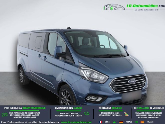 Ford Tourneo Custom 320 L2H1 2.0 EcoBlue 130 BVA Bleu M�tallique de 2021
