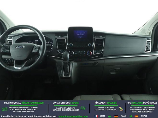 Ford Tourneo Custom 320 L2H1 2.0 EcoBlue 130 BVA Bleu M�tallique de 2021
