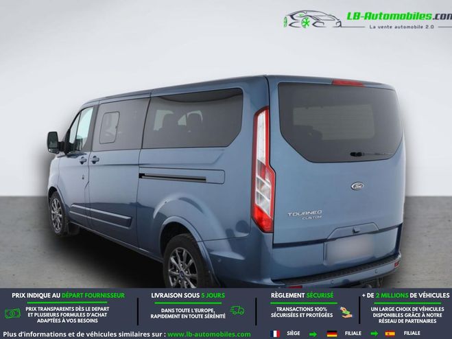 Ford Tourneo Custom 320 L2H1 2.0 EcoBlue 130 BVA Bleu M�tallique de 2021