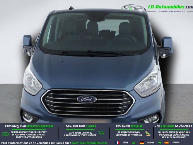 Ford Tourneo Custom 320 L2H1 2.0 EcoBlue 130 BVA Bleu M�tallique de 2021