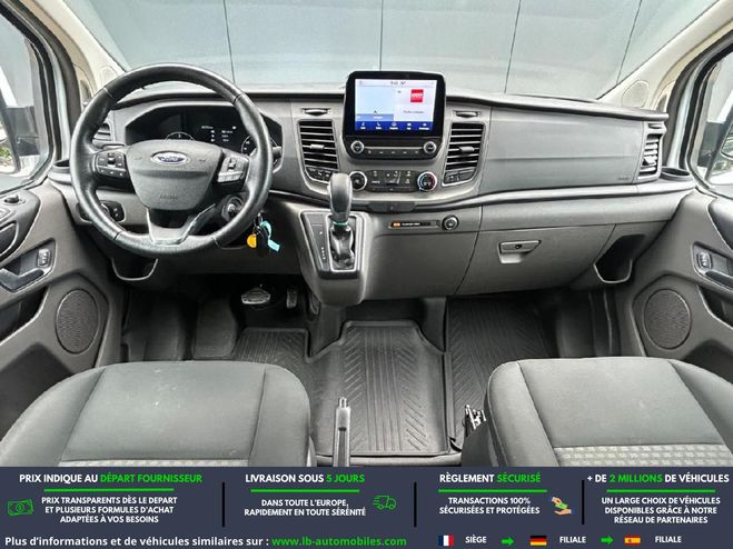 Ford Tourneo Custom 320 L2H1 2.0 EcoBlue 130 BVA Blanc de 2020