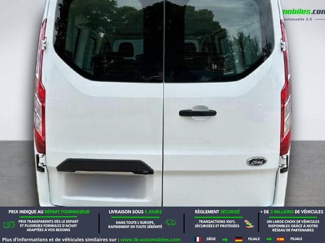 Ford Tourneo Custom 320 L2H1 2.0 EcoBlue 130 BVA Blanc de 2020