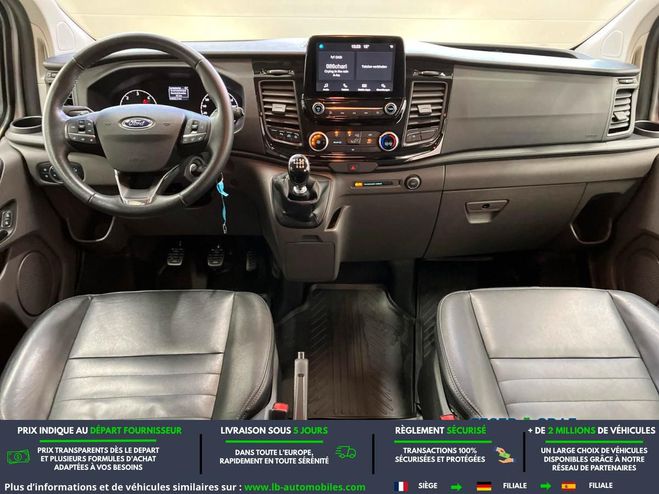 Ford Tourneo Custom 320 L2H1 2.0 EcoBlue 130 BVM Noir de 2020