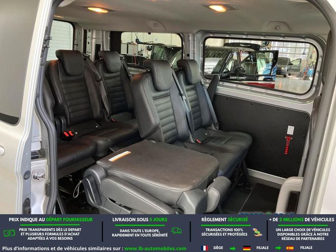 Ford Tourneo Custom 320 L2H1 2.0 EcoBlue 130 BVM Noir de 2020