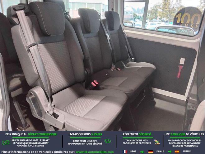 Ford Tourneo Custom 320 L2H1 2.0 EcoBlue 130 BVM Blanc M�tallique de 2021