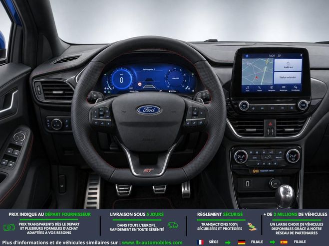 Ford Puma 1.0 EcoBoost 155 ch BVM Bleu de 2020