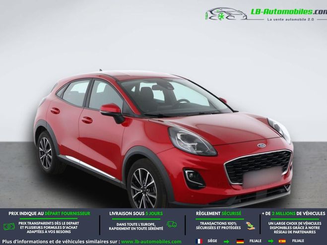 Ford Puma 1.0 EcoBoost 125 ch BVA Rouge M�tallique de 2021
