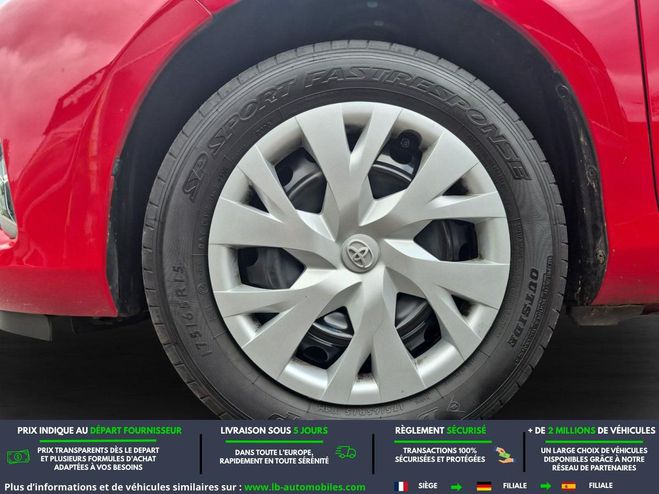 Toyota Yaris 110 VVT-i BVM Rouge de 2020