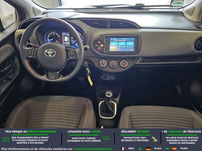 Toyota Yaris 110 VVT-i BVM Rouge de 2020