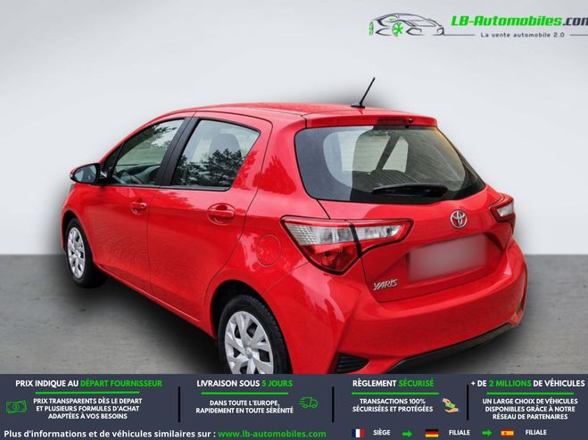 Toyota Yaris 110 VVT-i BVM Rouge de 2020