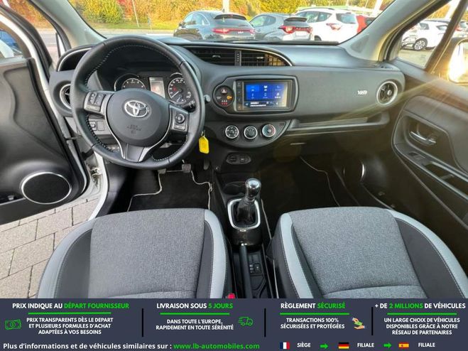 Toyota Yaris 110 VVT-i BVM Blanc de 2020