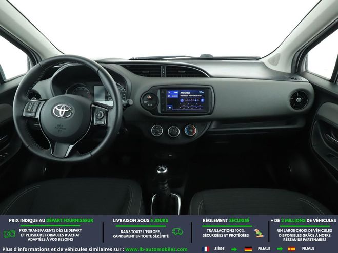 Toyota Yaris 110 VVT-i BVM Blanc de 2020