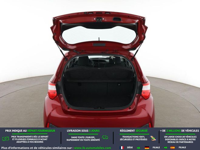 Toyota Yaris HYBRIDE 100ch Rouge M�tallique de 2018