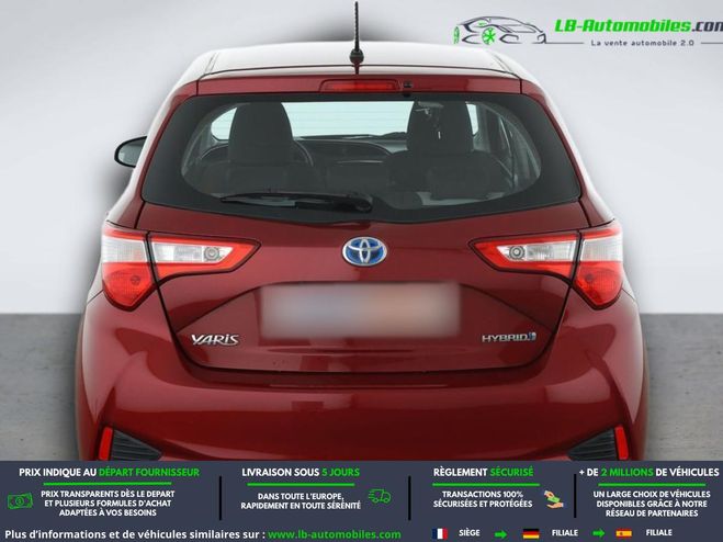 Toyota Yaris HYBRIDE 100ch Rouge M�tallique de 2018