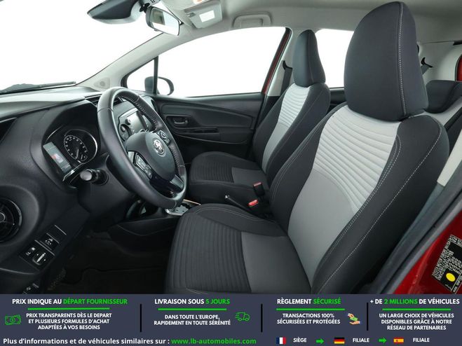 Toyota Yaris HYBRIDE 100ch Rouge M�tallique de 2018