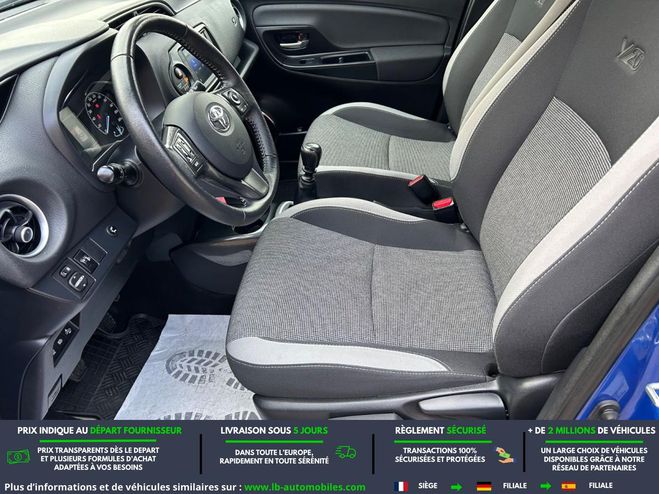 Toyota Yaris 110 VVT-i BVM Bleu M�tallique de 2020