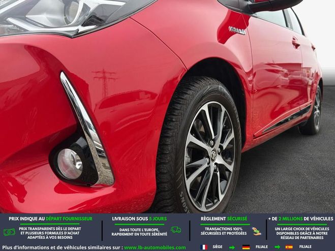 Toyota Yaris HYBRIDE 100ch Rouge de 2018