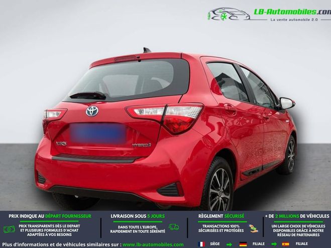 Toyota Yaris HYBRIDE 100ch Rouge de 2018
