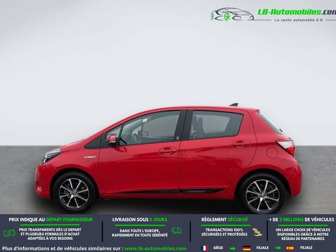 Toyota Yaris HYBRIDE 100ch Rouge de 2018