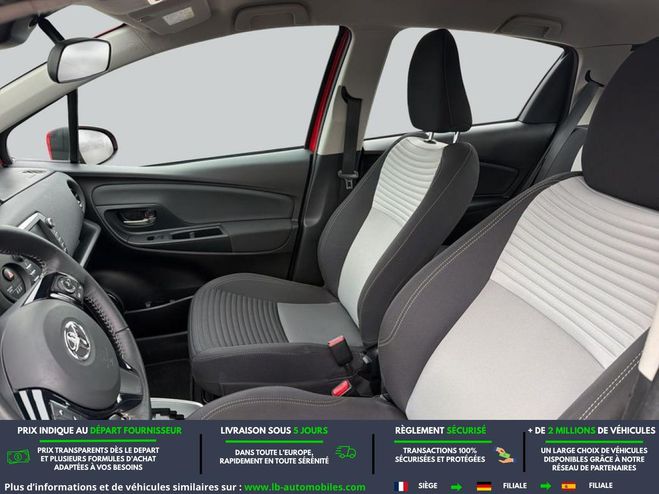 Toyota Yaris HYBRIDE 100ch Rouge de 2018