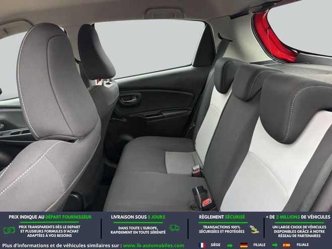 Toyota Yaris HYBRIDE 100ch Rouge de 2018