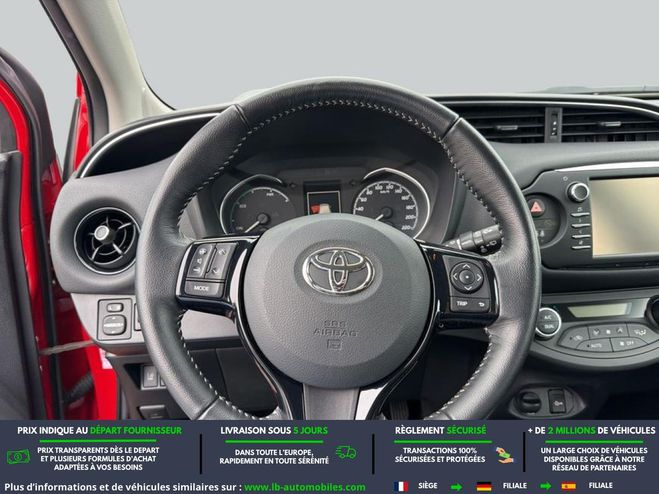 Toyota Yaris HYBRIDE 100ch Rouge de 2018