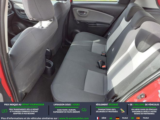 Toyota Yaris HYBRIDE 100ch Rouge de 2019