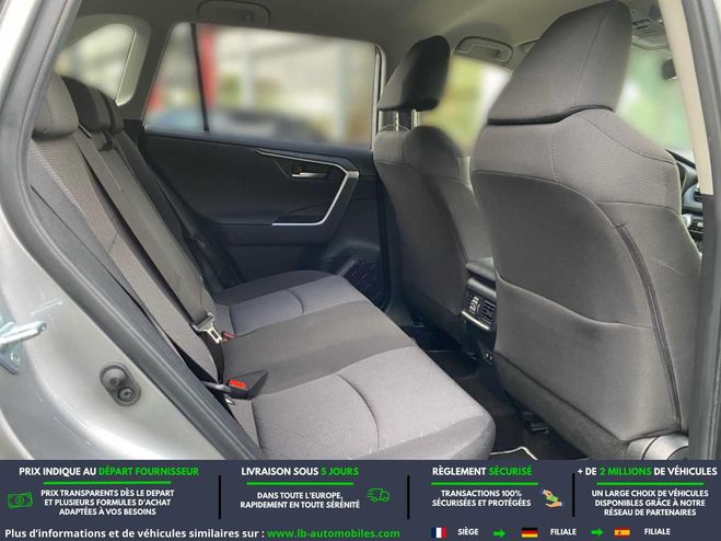 Toyota RAV 4 Hybride 218 ch 2WD Argent� M�tallique de 2021