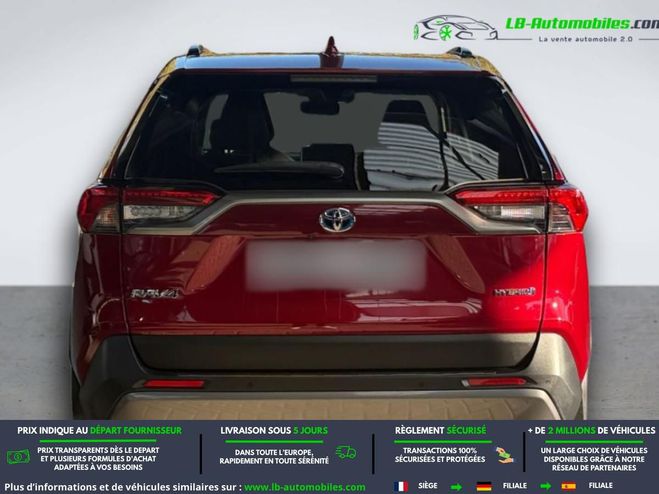Toyota RAV 4 Hybride 218 ch 2WD Rouge M�tallique de 2020