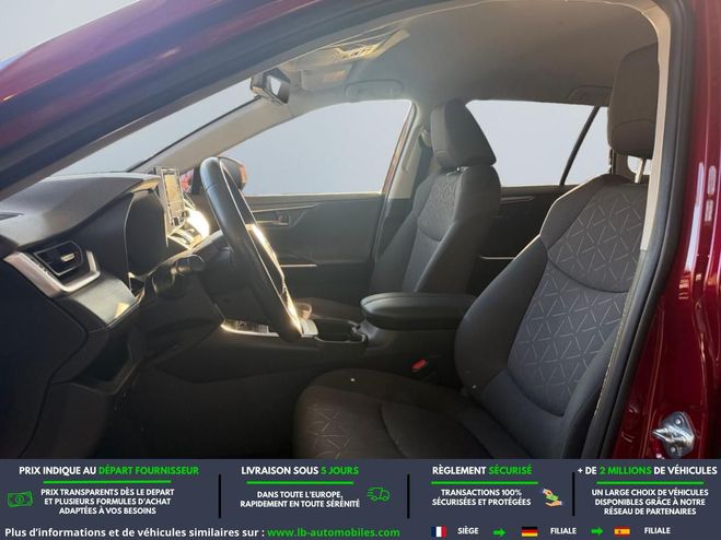 Toyota RAV 4 Hybride 218 ch 2WD Rouge M�tallique de 2020