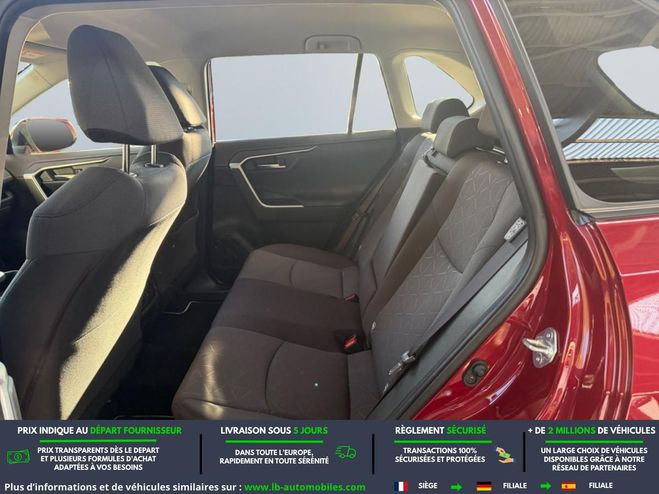 Toyota RAV 4 Hybride 218 ch 2WD Rouge M�tallique de 2020