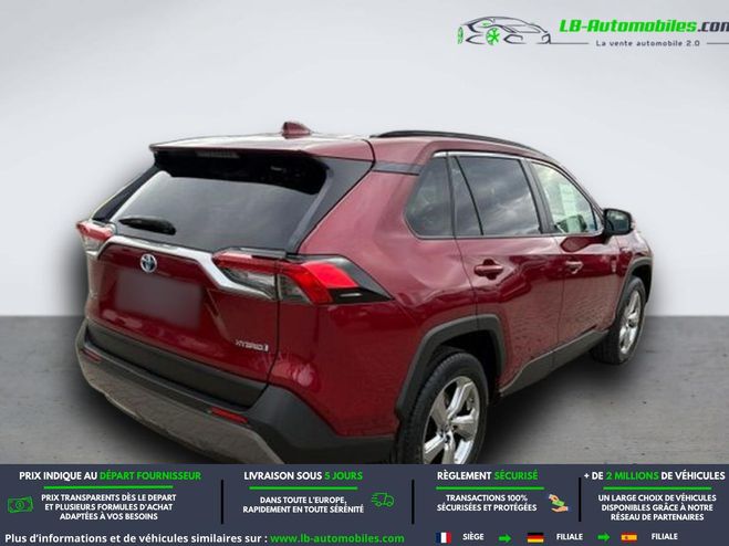 Toyota RAV 4 Hybride 218 ch 2WD Rouge M�tallique de 2021