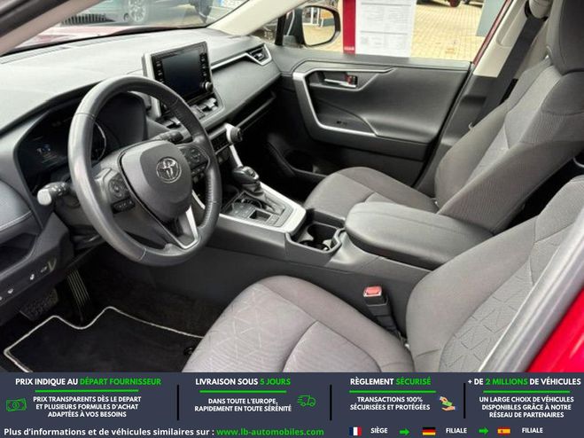 Toyota RAV 4 Hybride 218 ch 2WD Rouge M�tallique de 2021