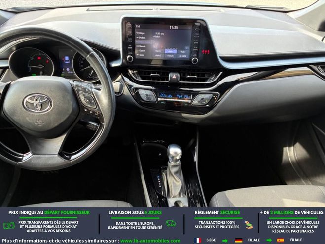 Toyota C HR Hybride 1.8L 98 ch BVA Gris de 2021