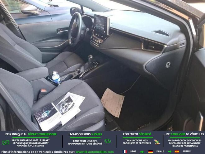 Toyota Corolla Hybride 122 ch BVA Noir M�tallique de 2021