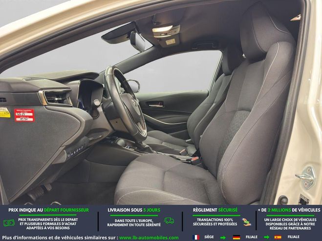 Toyota Corolla Hybride 122 ch BVA Blanc M�tallique de 2020