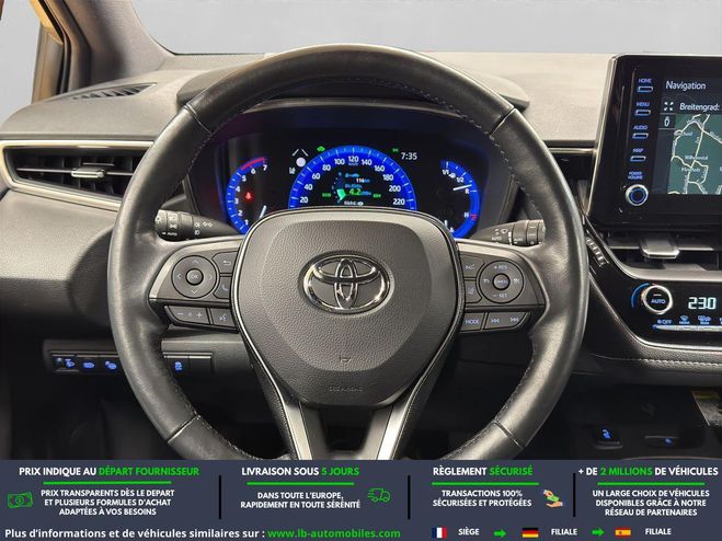 Toyota Corolla Hybride 122 ch BVA Blanc M�tallique de 2020