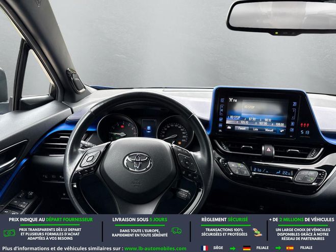 Toyota C HR 1.2T 2WD 116 BVM Bleu M�tallique de 2017