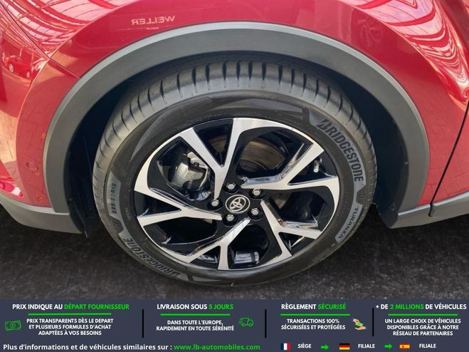 Toyota C HR Hybride 122 ch BVA Rouge M�tallique de 2018